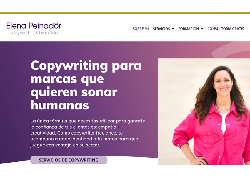 Servei de copywriting promocionat per una Agència SEO per millorar la identitat de marques.
